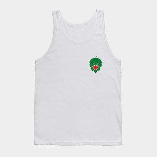 Beer Hops With Heart Tank Top